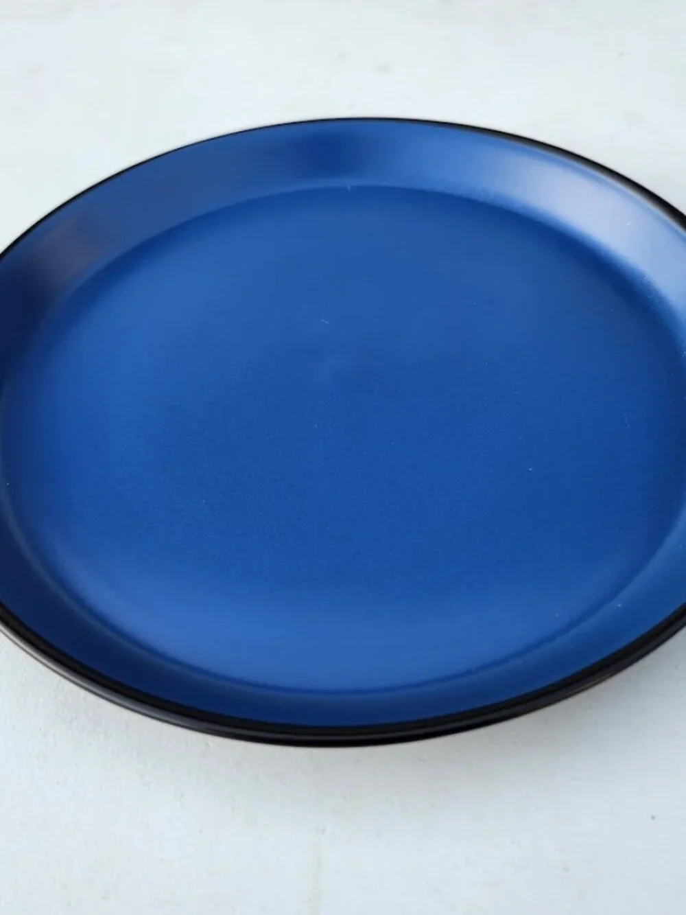 NEW Stone Lain Albie Round Dinner Plate Dinnerware Blue Black Replacement Plates